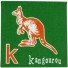 Bakker Made With Love-leuke alfabet canvas doek-kangourou-1420