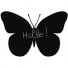 Cocoboheme-muursticker schoolbord vlinder-vlinder-2457