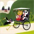 La Marelle Editions-postkaart la marelle-chariot de printemps-2830