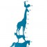Ferm Living-sticker mural toise animal tower-dieren toren blauw-3142