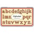 Cavallini-set de tampons rétro-alfabet kleine letters-3714