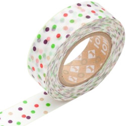 japanse washi tape-drop green-3826 Mark's-japanse washi tape-drop green-3826