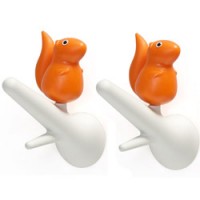 set de deux patères écureuil