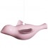 Alma's Room-handgemaakte keramische vogellamp-early bird pink-4548