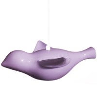 marketing geloof In beweging Alma's Room-handgemaakte keramische vogellamp-early bird lilac-prod4549-nl