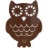 Roommate-sfeervolle wandverlichting uil-owl bruin-4730