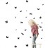 Ferm Living-sticker mural papillons mini-vlinders zwart-5476