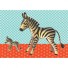 Froy en Dind-postkaart kers op de kaart-zebra-5959