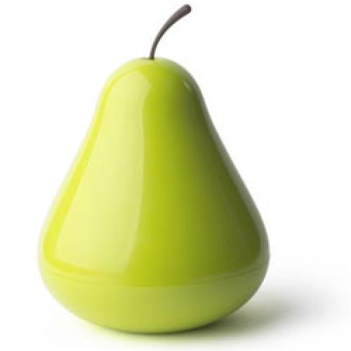 Qualy-stijlvolle pear pod container-groen-6548