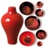 Ibride-prachtige set bowls-rood-659