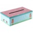 Froy en Dind-retro blikken tissue box-meisje met poes-6886