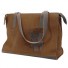 Own Stuff-trendy daim lederen shopper 43 cm-suede brown-7015