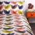 Orla Kiely-kleurrijke eenpersoons dekbedovertrek 135 x 200 cm-bird watch eenpersoons-7607