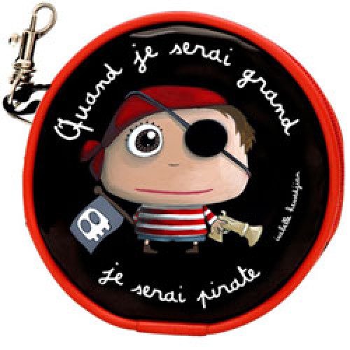rond portemonneetje met sleutelhanger-piraat-8655 Labeltour-rond portemonneetje met sleutelhanger-piraat-8655