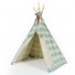 Nobodinoz-mini poppen Tipi tent-scales green-8767