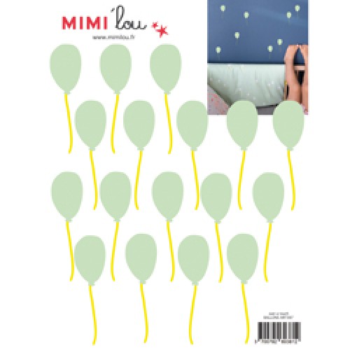 Mim'ilou-mini muursticker ballon-ballons-9117