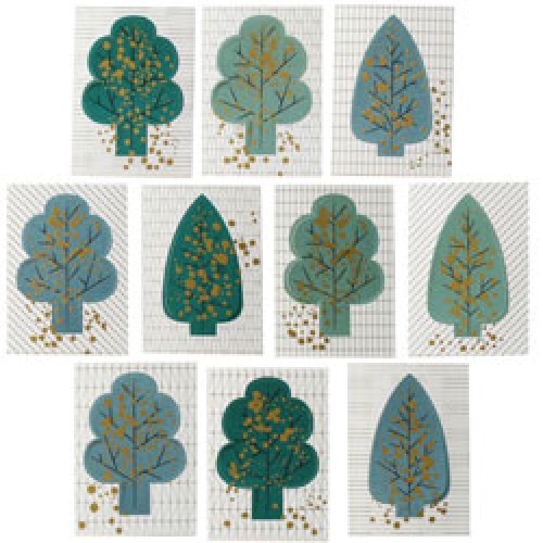 Jurianne Matter-set van 10 pop-up kaarten forest-forest-9564