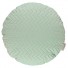 Nobodinoz-round quilted cushion sitges diam 45 cm-provence green-9738