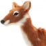 Klevering-cerf en laine d'agneau-bambi vrouwtje-3646