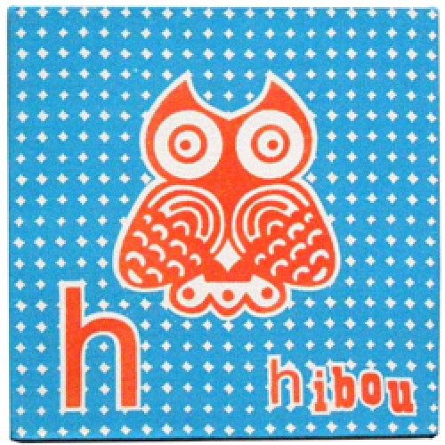 leuke alfabet canvas doek-hibou-1417 Bakker Made With Love-leuke alfabet canvas doek-hibou-1417