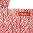 Bakker Made With Love-sac tote tendance-leaves rood-2926