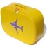 Bakker Made With Love-koffer vliegtuig S-geel S-2078