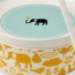 Bandjo-geschenkset olifant in melamine-elephant bleu-8335