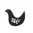 Ferm Living-houten hanger vogel big-zwart big-1350