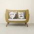 Ferm Living-stijlvol zijden kussen - mr cushion-mr cushion-4888