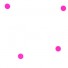 Ferm Living-muursticker mini dots-bolletjes fluo roze-5479