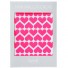 Ferm Living-muursticker mini harten-harten fluo roze-6328