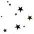 Ferm Living-muursticker mini sterren-sterren zwart-5482