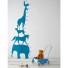 Ferm Living-sticker mural toise animal tower-dieren toren blauw-3142