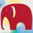 Flensted Mobiles-kleurrijke olifanten mobiel-elephant party-2588