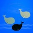 Flensted Mobiles-mobile baleines heureuses-grijs-2571