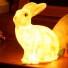 Heico-lampe décoration lièvre-haasje grijs-wit-379
