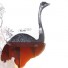 Ibride-muursticker struisvogel-autruche-4729