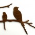 Ige Design-prachtige houten mobile-birds of a feather-733