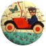 Froy en Dind-hippe retro badge-auto-2776