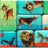 Froy en Dind-boîte de 9 magnets rétro-bambi vintage-7852