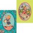 Froy en Dind-set van 8 retro postkaarten-serie B-5138