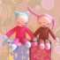 Kids On Roof-adorable poupée dans boîte fleurie-konijn-537