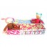 Kids On Roof-adorable poupée dans boîte fleurie-konijn-537