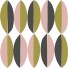 Lavmi-stijlvol retro behangpapier easy-ficus groen roze grijs-7801