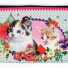 La Marelle Editions-kleurrijke pennenzak chatons-oh mon petit chat-6459