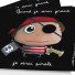 Labeltour-set van 12 papieren servetten piraat-piraat-8688
