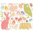 Love Mae-sticker mural animaux de la fôret fille-wouddieren meisjes-3309