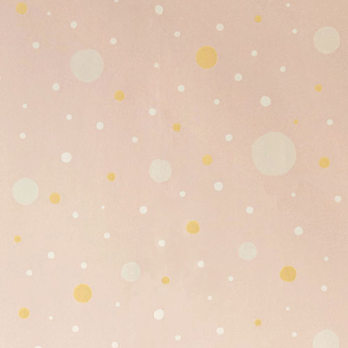 Majvillan-origineel zweeds behangpapier-confetti soft pink-10100