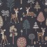 Majvillan-original swedish wallpaper-golden deep grey-10139