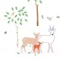 Mimi'lou-sticker murale balade en fôret-wandeling in het bos-10071